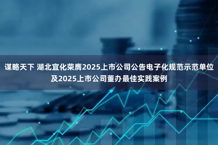 谋略天下 湖北宜化荣膺2025上市公司公告电子化规范示范单位及2025上市公司董办最佳实践案例